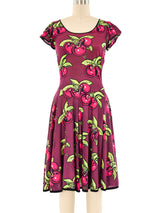 Betsey Johnson Alley Cat Cherry Print Dress Dress arcadeshops.com