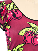Betsey Johnson Alley Cat Cherry Print Dress Dress arcadeshops.com