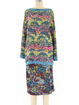 Missoni Psychedelic Knit Skirt Ensemble Suit arcadeshops.com