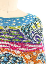 Missoni Psychedelic Knit Skirt Ensemble Suit arcadeshops.com