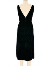 Courreges Burnout Velvet Dress Ensemble Suit arcadeshops.com