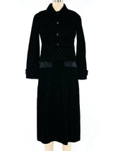 Courreges Burnout Velvet Dress Ensemble Suit arcadeshops.com