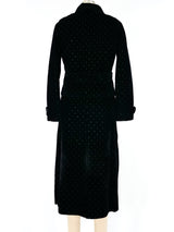 Courreges Burnout Velvet Dress Ensemble Suit arcadeshops.com