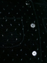 Courreges Burnout Velvet Dress Ensemble Suit arcadeshops.com