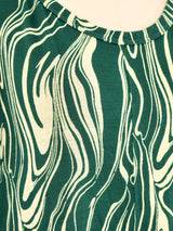 Diane Von Furstenberg Marble Printed Maxi Dress Dress arcadeshops.com