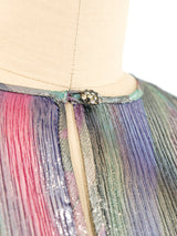 Printed Metallic Silk Lurex Dress Dress arcadeshops.com