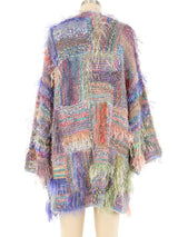 Fringe Knit Assemblage Cardigan Jacket arcadeshops.com