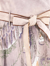 1970's Roberto Cavalli Hand Painted Suede Tank Dress Dress arcadeshops.com