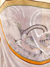 1970's Roberto Cavalli Hand Painted Suede Tank Dress Dress arcadeshops.com