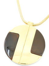 Lanvin Logo Pendant Necklace Accessory arcadeshops.com