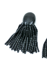 Monies Beaded Fringe Earrings Accessory arcadeshops.com