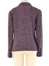 Chanel Lavender Tweed Jacket Jacket arcadeshops.com