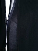 Liza Bruce Black Jersey Mini Dress Dress arcadeshops.com