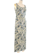 Giorgio Armani Beaded Tank Gown Dress arcadeshops.com