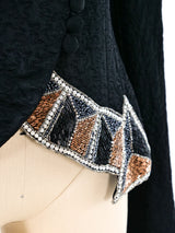 Bob Mackie Beaded Arrow Jacket Jacket arcadeshops.com