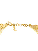 Yves Saint Laurent Caged Collar Necklace Accessory arcadeshops.com