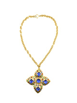 Escada Jeweled Cross Pendant Necklace Accessory arcadeshops.com