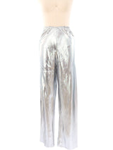 Metallic Silver Lame Suit Suit arcadeshops.com