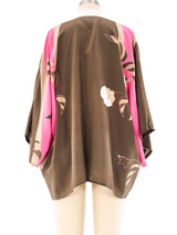 Art to Wear Floral Printed Silk Jacket Jacket arcadeshops.com