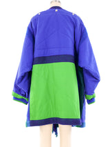 Jean-Charles de Castelbajac Colorblock Fringed Coat Outerwear arcadeshops.com