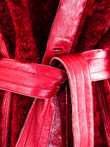 Yves Saint Laurent Cropped Shearling Jacket Jacket arcadeshops.com