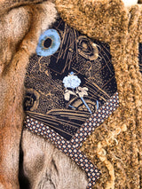 Koos Van Den Akker Patchwork Fur Coat Outerwear arcadeshops.com