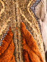 Koos Van Den Akker Patchwork Fur Coat Outerwear arcadeshops.com