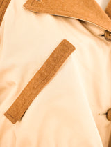 Courreges Khaki Trench Coat Outerwear arcadeshops.com