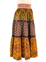 Moschino Paisley Peasant Skirt Bottom arcadeshops.com