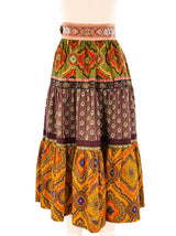 Moschino Paisley Peasant Skirt Bottom arcadeshops.com