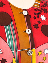 Landscape Printed Jersey Playsuit Jumpsuit arcadeshops.com