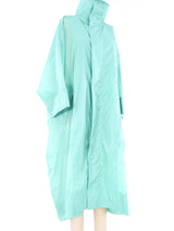 Issey Miyake Teal Windbreaker Jacket arcadeshops.com