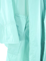 Issey Miyake Teal Windbreaker Jacket arcadeshops.com