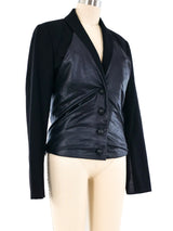Issey Miyake Halter Overlay Blazer Jacket arcadeshops.com