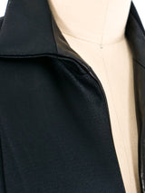 Gucci Leather Trimmed Belted Jacket Jacket arcadeshops.com