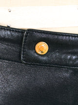 Gucci Leather Biker Pants Bottom arcadeshops.com