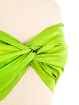 Yves Saint Laurent Silk Bubble Skirt Ensemble Suit arcadeshops.com