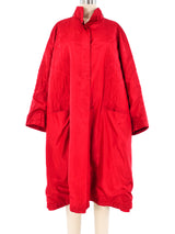 Christian Dior Couture Quilted Silk Parka Outerwear arcadeshops.com