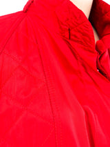 Christian Dior Couture Quilted Silk Parka Outerwear arcadeshops.com