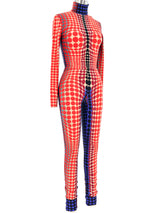 1995 Jean Paul Gaultier Iconic Cyberdot Ensemble Suit arcadeshops.com