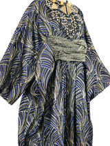 Jeweled Metallic Brocade Jumpsuit Jumpsuit arcadeshops.com