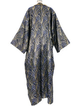 Jeweled Metallic Brocade Jumpsuit Jumpsuit arcadeshops.com