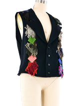 Yohji Yamamoto Patchwork Vest Jacket arcadeshops.com
