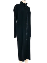 Issey Miyake Plisse Pleated Maxi Coat Jacket arcadeshops.com