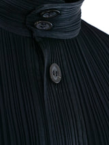 Issey Miyake Plisse Pleated Maxi Coat Jacket arcadeshops.com