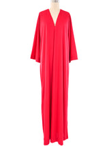 Halston IV Fuschia Jersey Caftan Dress arcadeshops.com