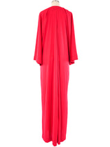 Halston IV Fuschia Jersey Caftan Dress arcadeshops.com