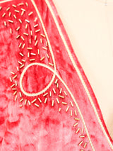 Bill Tice Pink Velvet Caftan Dress arcadeshops.com