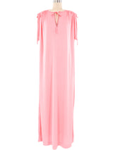 Coral Jersey Caftan Dress arcadeshops.com