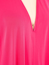 Halston IV Pink Jersey Caftan Dress arcadeshops.com